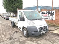 USED 2014 63 FIAT DUCATO 2.3 35 C/C DROPSIDE MULTIJET 129 BHP 