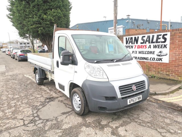 2014 63 Fiat Ducato 2.3 35 C/C DROPSIDE MULTIJET 129 BHP