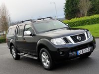USED 2012 62 NISSAN NAVARA 2.5 DCI TEKNA 4X4 SHR DCB 188 BHP PRICE 9125 + VAT =10950  ** CANOPY