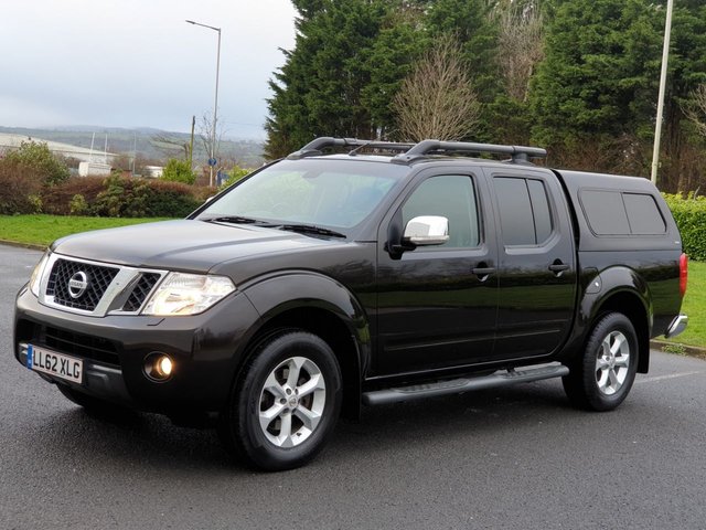 2012 62 Nissan Navara 2.5 DCI TEKNA 4X4 SHR DCB 188 BHP