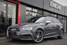 USED 2016 66 AUDI S3 2.0 S3 SPORTBACK QUATTRO MASSIVE SPEC HUGE OPTIONS NANO GREY,  SAT NAV, APPLE WIRELESS