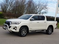 USED 2018 68 TOYOTA HI-LUX 2.4 INVINCIBLE X 4WD D-4D DCB 4d 147 BHP STILL UNDER DEALER WARRANTY !!