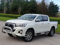 USED 2018 68 TOYOTA HI-LUX 2.4 INVINCIBLE X 4WD D-4D DCB 4d 147 BHP STILL UNDER DEALER WARRANTY !!