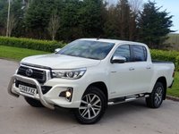 USED 2018 68 TOYOTA HI-LUX 2.4 INVINCIBLE X 4WD D-4D DCB 4d 147 BHP STILL UNDER DEALER WARRANTY !!