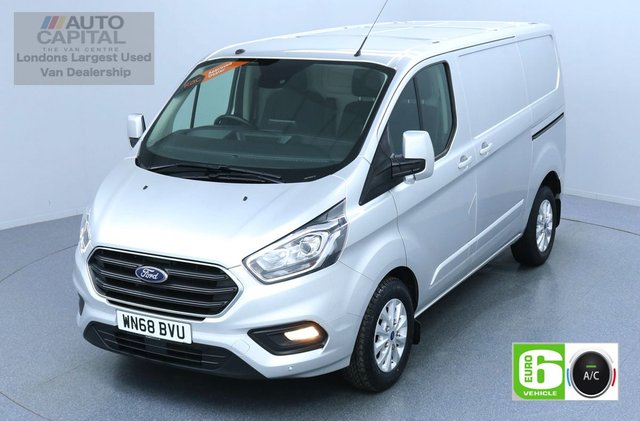 2018 68 FORD TRANSIT CUSTOM 2.0 300 LIMITED L1 H1 130 BHP SWB AIR CON EURO 6