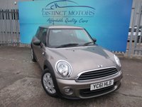 USED 2011 61 MINI HATCH ONE 1.6 ONE 3d 98 BHP ONLY 35K MILES+1 OWNER FROM NEW