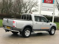 USED 2009 09 FORD RANGER 3.0 WILDTRAK 4X4 LWB D/C  4 DR  156 BHP TWO TONE LEATHER+TOW BAR ** NO VAT