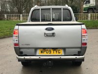 USED 2009 09 FORD RANGER 3.0 WILDTRAK 4X4 LWB D/C  4 DR  156 BHP TWO TONE LEATHER+TOW BAR ** NO VAT