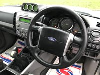 USED 2009 09 FORD RANGER 3.0 WILDTRAK 4X4 LWB D/C  4 DR  156 BHP TWO TONE LEATHER+TOW BAR ** NO VAT