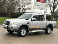 USED 2009 09 FORD RANGER 3.0 WILDTRAK 4X4 LWB D/C  4 DR  156 BHP TWO TONE LEATHER+TOW BAR ** NO VAT