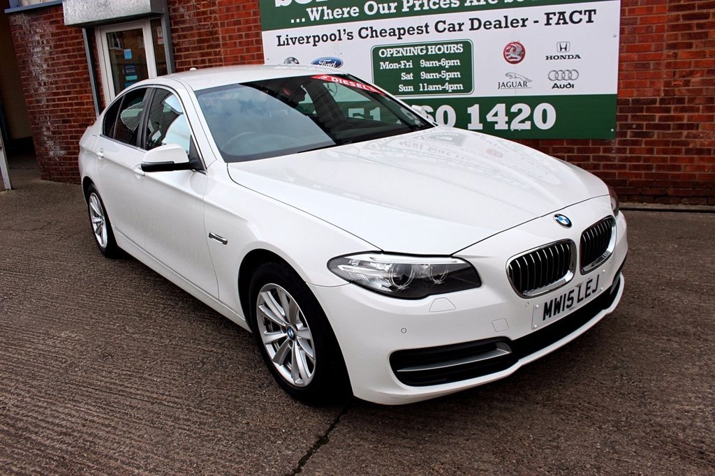 2015 15 BMW 5 SERIES 2.0 520D SE 4d AUTO 188 BHP