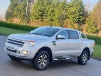 USED 2014 64 FORD RANGER 2.2 LIMITED 4X4 DCB TDCI 4d 148 BHP FULL LEATHER + SAT NAV ** NO VAT **