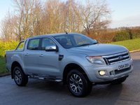 USED 2014 64 FORD RANGER 2.2 LIMITED 4X4 DCB TDCI 4d 148 BHP FULL LEATHER + SAT NAV ** NO VAT **