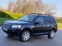 USED 2008 58 LAND ROVER FREELANDER 2.2 TD4 HSE 5d 159 BHP LEATHER + SAT NAV + PARKING SENSORS