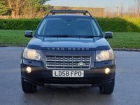 USED 2008 58 LAND ROVER FREELANDER 2.2 TD4 HSE 5d 159 BHP LEATHER + SAT NAV + PARKING SENSORS