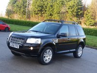 USED 2008 58 LAND ROVER FREELANDER 2.2 TD4 HSE 5d 159 BHP LEATHER + SAT NAV + PARKING SENSORS