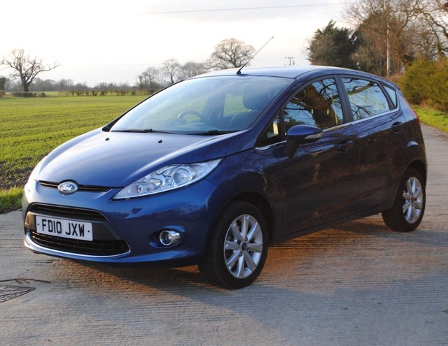2010 10 Ford Fiesta 1.6 ZETEC TDCI 5d 89 BHP