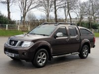 USED 2013 62 NISSAN NAVARA 2.5 DCI PLATINUM 4X4 SHR DCB 188 BHP GENUINE LOW MILES +  SPORT CANOPY