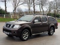 USED 2013 62 NISSAN NAVARA 2.5 DCI PLATINUM 4X4 SHR DCB 188 BHP GENUINE LOW MILES +  SPORT CANOPY