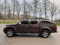 USED 2013 62 NISSAN NAVARA 2.5 DCI PLATINUM 4X4 SHR DCB 188 BHP GENUINE LOW MILES +  SPORT CANOPY