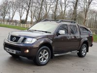 USED 2013 62 NISSAN NAVARA 2.5 DCI PLATINUM 4X4 SHR DCB 188 BHP GENUINE LOW MILES +  SPORT CANOPY