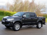 USED 2013 63 TOYOTA HI-LUX 3.0 INVINCIBLE 4X4 D-4D DCB 169 BHP SATNAV+LEATHER ** NO VAT ** NO VAT