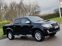 USED 2013 63 TOYOTA HI-LUX 3.0 INVINCIBLE 4X4 D-4D DCB 169 BHP SATNAV+LEATHER ** NO VAT ** NO VAT