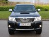 USED 2013 63 TOYOTA HI-LUX 3.0 INVINCIBLE 4X4 D-4D DCB 169 BHP SATNAV+LEATHER ** NO VAT ** NO VAT