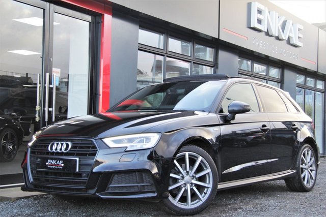 2017 67 Audi A3 2.0 TDI BLACK EDITION 5d 148 BHP
