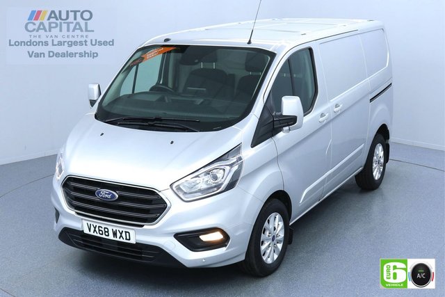2018 68 FORD TRANSIT CUSTOM 2.0 300 LIMITED L1 H1 129 BHP EURO 6 ENGINE
