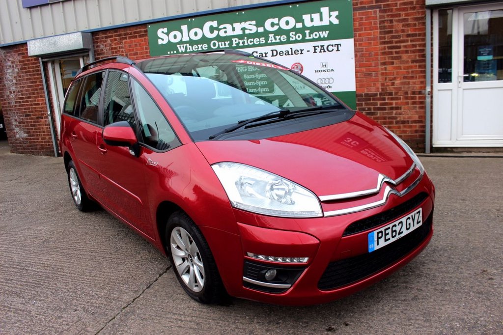 2012 CITROEN C4 GRAND PICASSO 1.6 e-HDi Airdream Edition 5dr EGS6