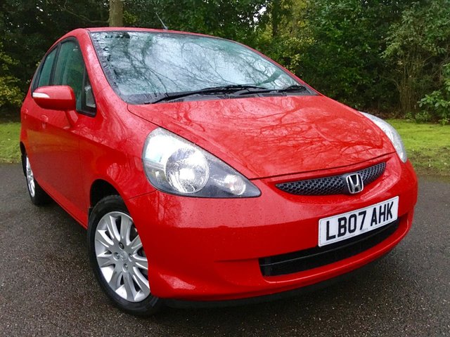 2007 07 Honda Jazz 1.3 DSI SE 5d AUTO 82 BHP ONLY 26,500 MILES / 2 PRIVATE OWNER/ X10 MAIN HONDA DEALER STAMPS