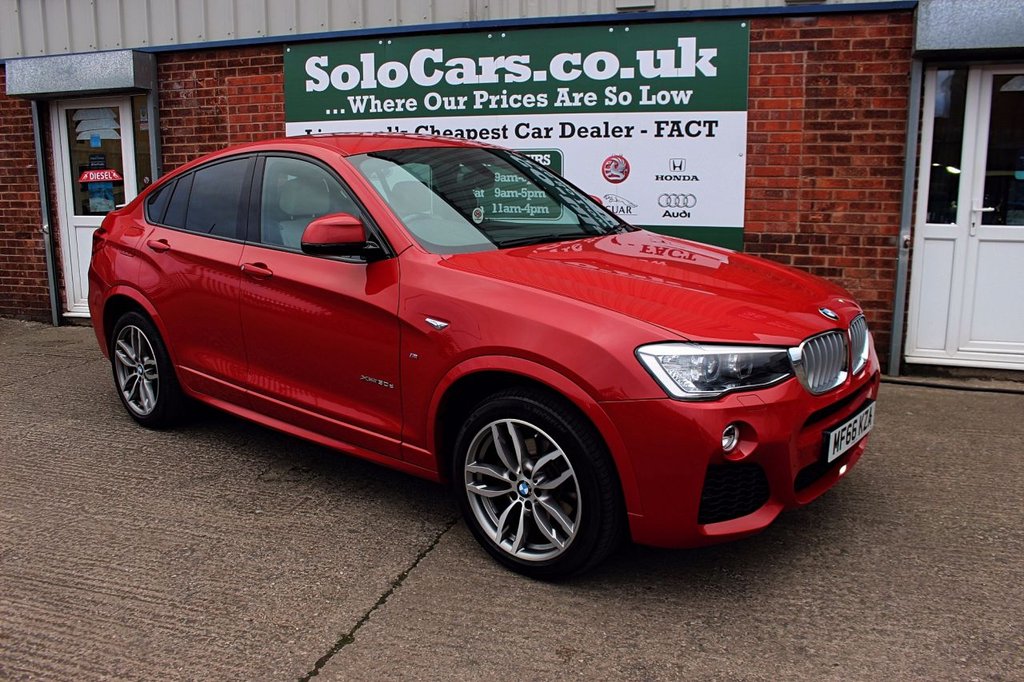 2016 66 BMW X4 3.0 XDRIVE30D M SPORT 4d 255 BHP