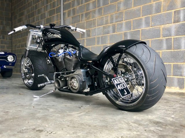 1971 J Harley-Davidson Hardtail CUSTOM CHOPPER // Bobber // 1640cc // 100ci RevTech // Px swap