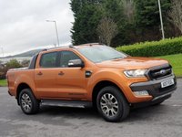 USED 2017 17 FORD RANGER 3.2 WILDTRAK 4X4 DCB TDCI 4d 197 BHP STILL UNDER DEALER WARRANTY* NO VAT