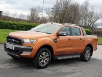 USED 2017 17 FORD RANGER 3.2 WILDTRAK 4X4 DCB TDCI 4d 197 BHP STILL UNDER DEALER WARRANTY* NO VAT