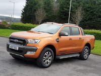 USED 2017 17 FORD RANGER 3.2 WILDTRAK 4X4 DCB TDCI 4d 197 BHP STILL UNDER DEALER WARRANTY* NO VAT