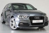 USED 2015 65 AUDI A3 1.4 TFSI S LINE 3d 148 BHP HATCHBACK