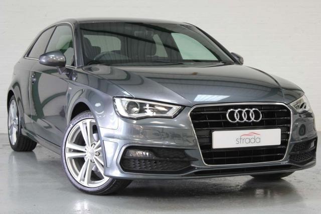 2015 65 Audi A3 1.4 TFSI S LINE 3d 148 BHP