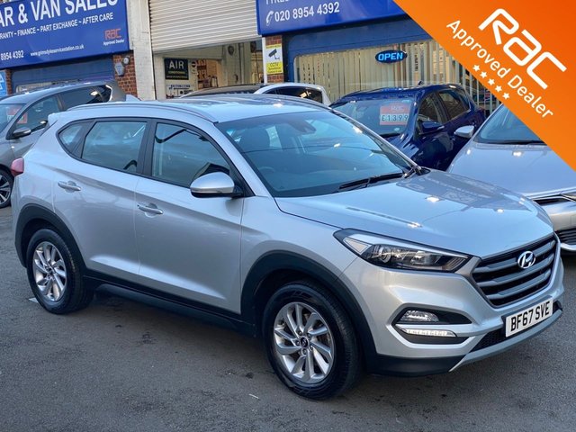 2017 67 Hyundai Tucson 1.7 CRDI SE NAV BLUE DRIVE 5d 114 BHP