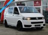 USED 2014 14 VOLKSWAGEN TRANSPORTER 2.0 T32 TDI P/V STARTLINE BMT 140 BHP FANTASTIC, JUST IN, VW TRANSPORTER 2.0 TDI, T32 STARTLINE COMBI VAN. 6 SPEED 140 BHP. Finished in ARCTIC WHITE with GREY CLOTH SEATS. Features include, 20" Alloys, Air Con, Cruise Control, Side Bars, Roof Rails, Sport Line Kit, Rear Park Sensors 13 pin Swan Neck Tow bar and much more. Dealer serviced at 19163 miles, 45498 miles, 62779 miles, 89796 miles (inc Cam Belt and Water Pump) and on 9/12/2019 which included Clutch Kit and Dual Mass Flywheel. 12 Months MOT.