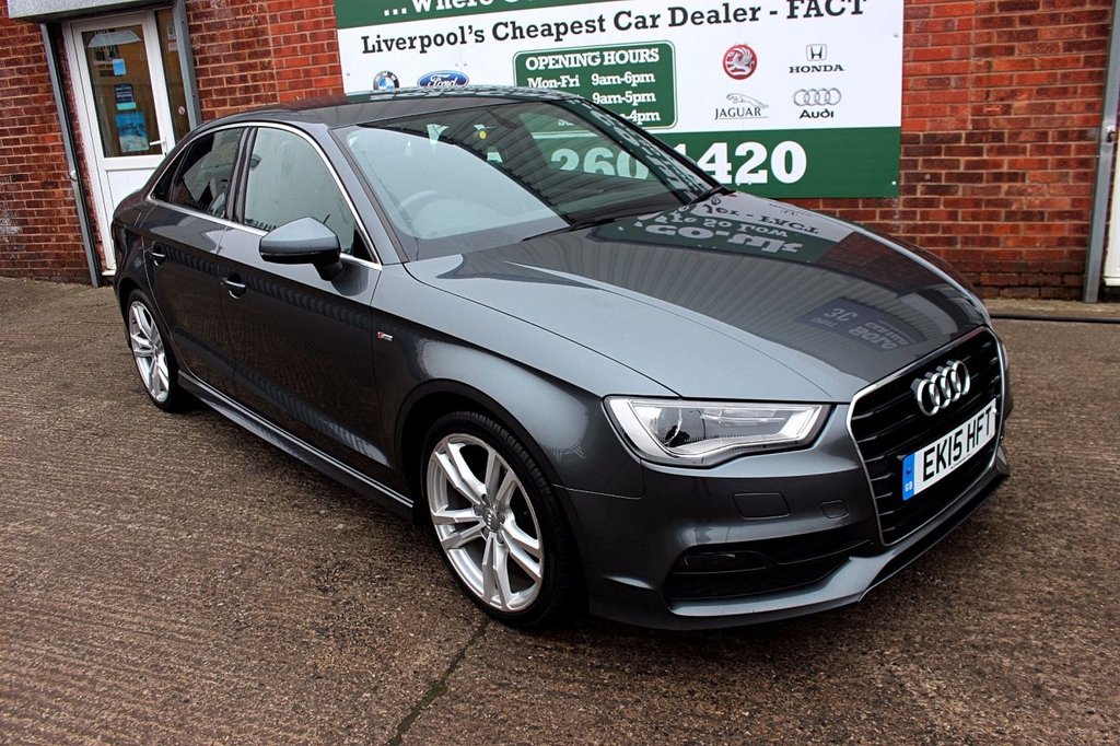 2015 15 AUDI A3 1.6 TDI S LINE 4d 109 BHP