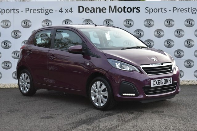 2016 66 Peugeot 108 1.0 ACTIVE 5d 68 BHP