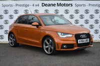 USED 2014 64 AUDI A1 1.4 SPORTBACK TFSI BLACK EDITION 5d 138 BHP HUGE SPECIFICATION  ACOUSTIC PARKING GREAT COLOUR