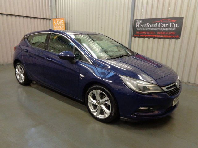 2016 66 Vauxhall Astra 1.6 SRI NAV CDTI 5d 108 BHP