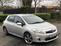 USED 2012 61 TOYOTA AURIS 1.8 T SPIRIT 5d 99 BHP FULL TOYOTA SERVICE HISTORY+SAT NAV