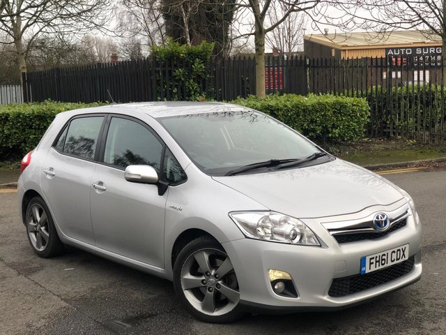 2012 61 Toyota Auris 1.8 T SPIRIT 5d 99 BHP