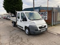 USED 2010 60 PEUGEOT BOXER 2.2 335 L3 LWB CRC 118 BHP **FINNANCE AVAILABLE** DROPSIDE** 
