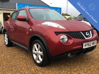 USED 2012 62 NISSAN JUKE 1.6 ACENTA 5d 117 BHP 1 Owner From new, FSH, Low Mileage Petrol 5 door