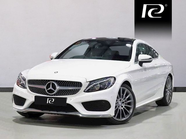 2016 66 MERCEDES-BENZ C CLASS 2.1 C 220 D AMG LINE 2d 168 BHP